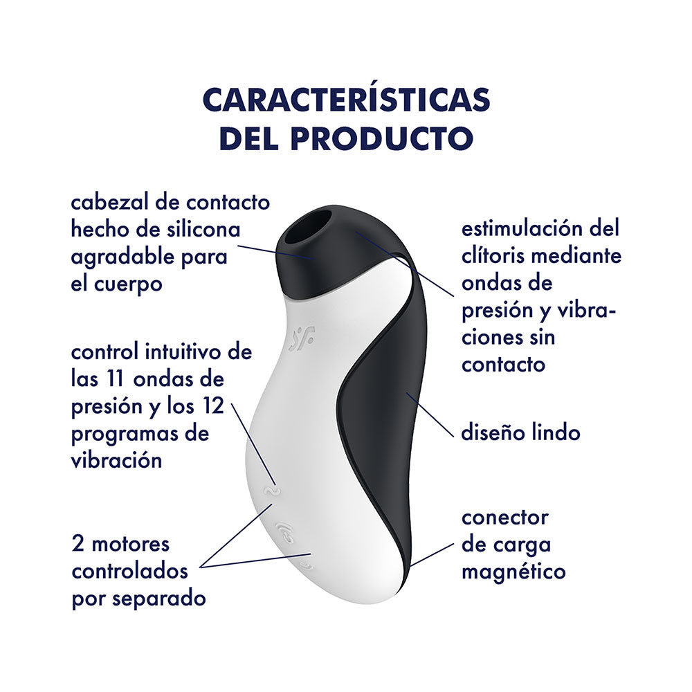Satisfyer Orca Succionador y Vibrador