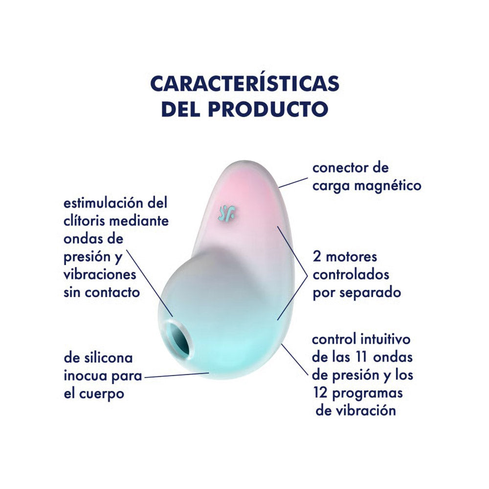 Satisfyer Pixie Dust Succionador y Vibrador