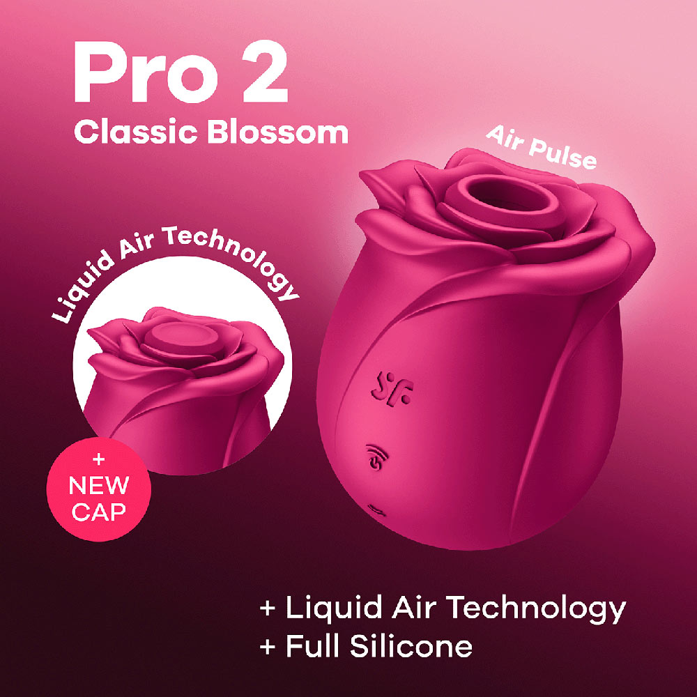 Satisfyer Pro 2 Classic Blossom Succionador Imagen secundaria del producto