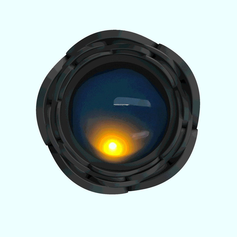 Tarion Plug Anal Vibrador con Empuje y Luces 1